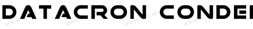 Datacron Condensed B字体转换